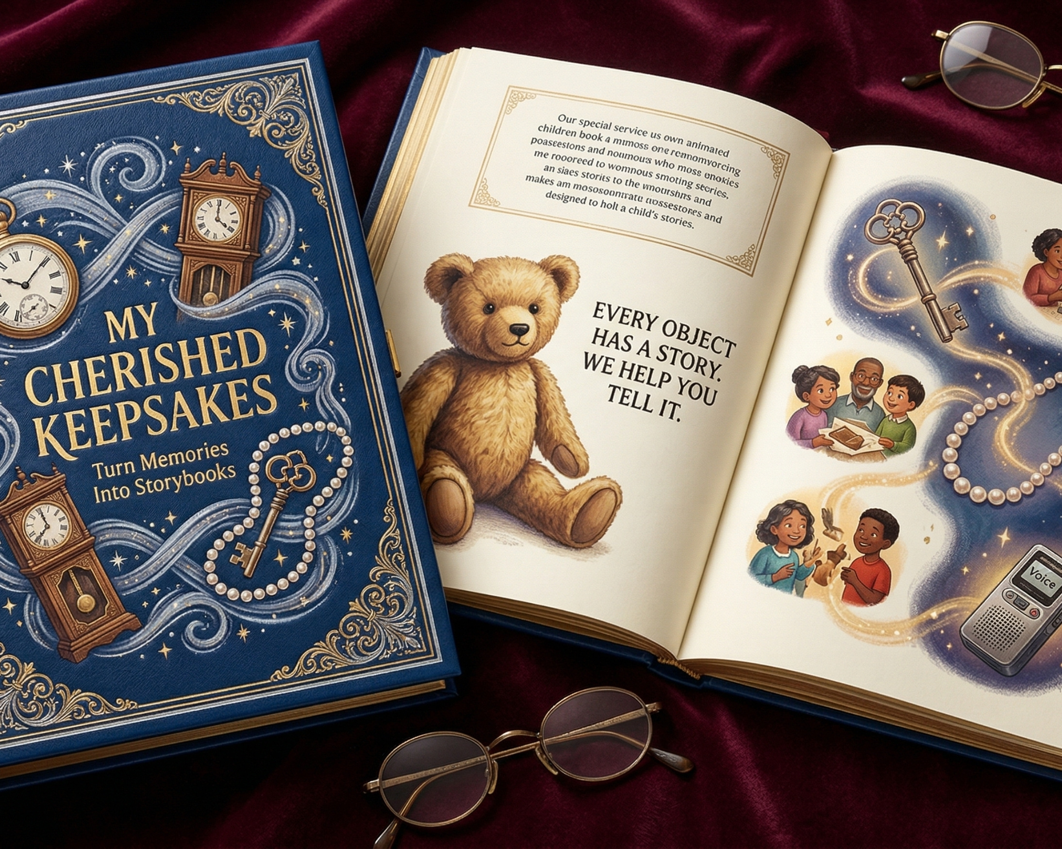 Open storybook pages