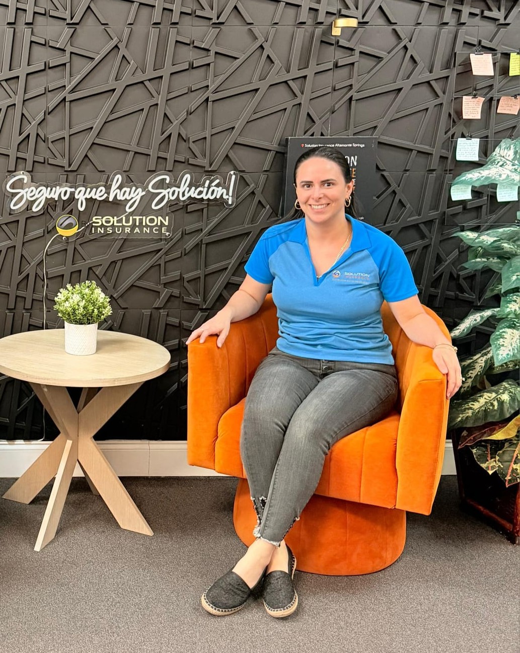Maddy - cliente de Solution Insurance
